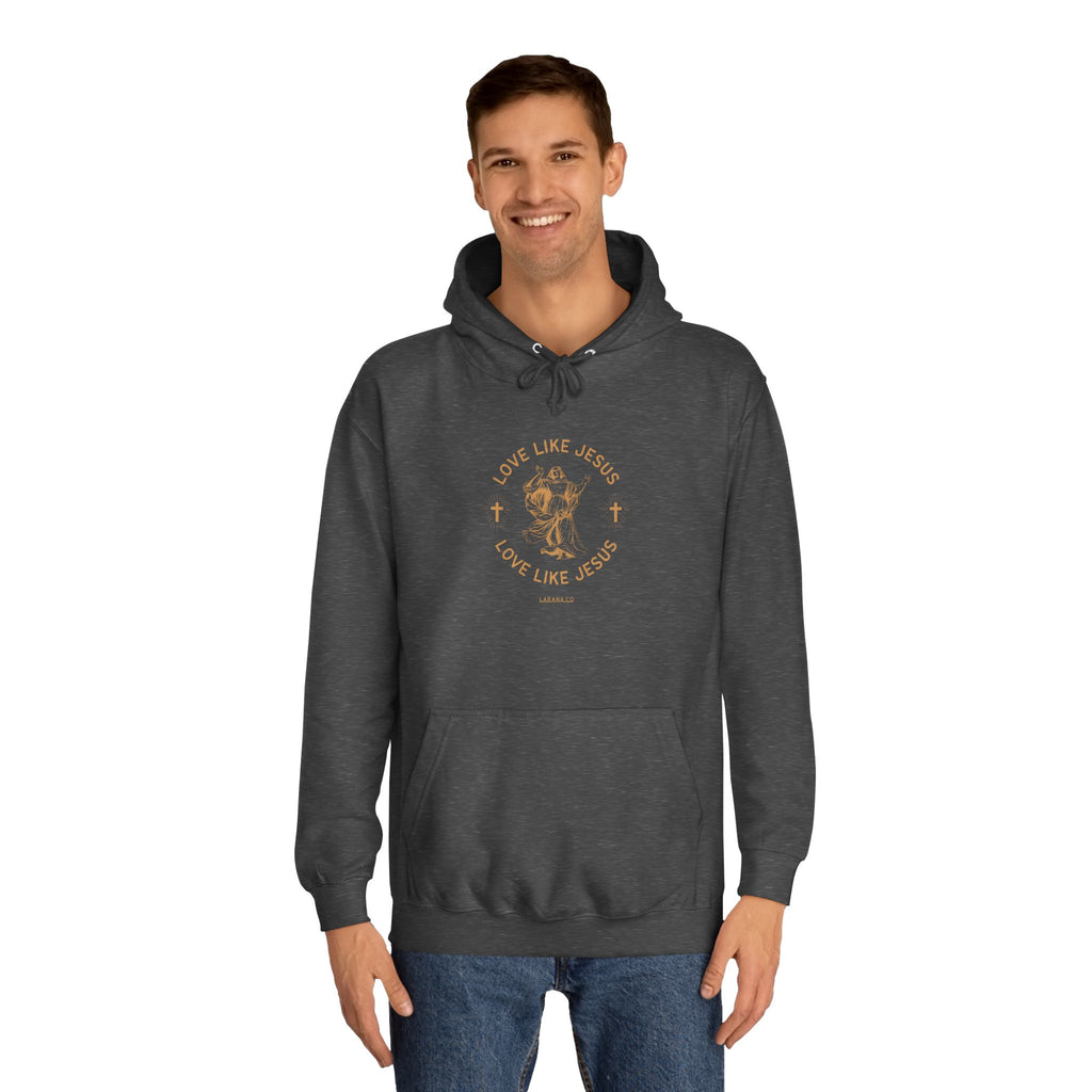 College Study Guide Hoodie — "Study Guide: Jesus" Inspirational Campus Pullover
