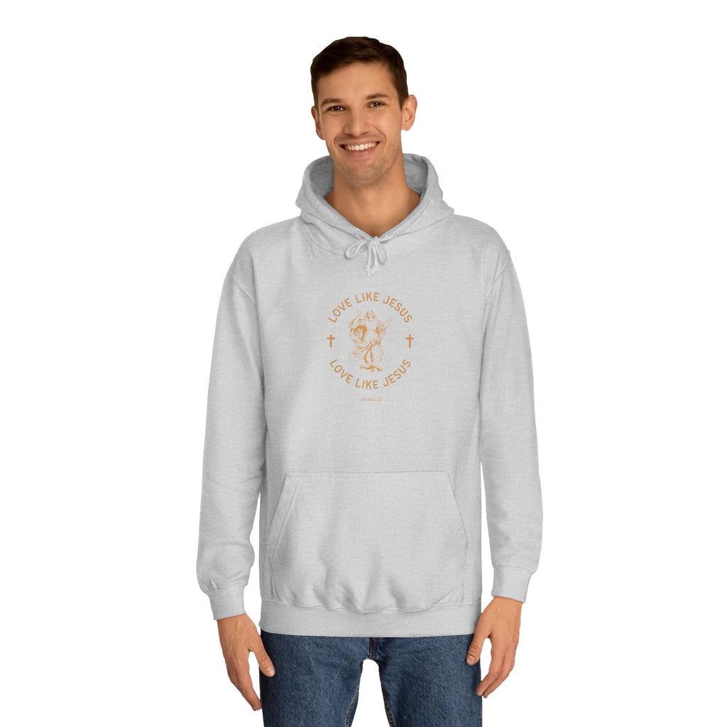 College Study Guide Hoodie — "Study Guide: Jesus" Inspirational Campus Pullover