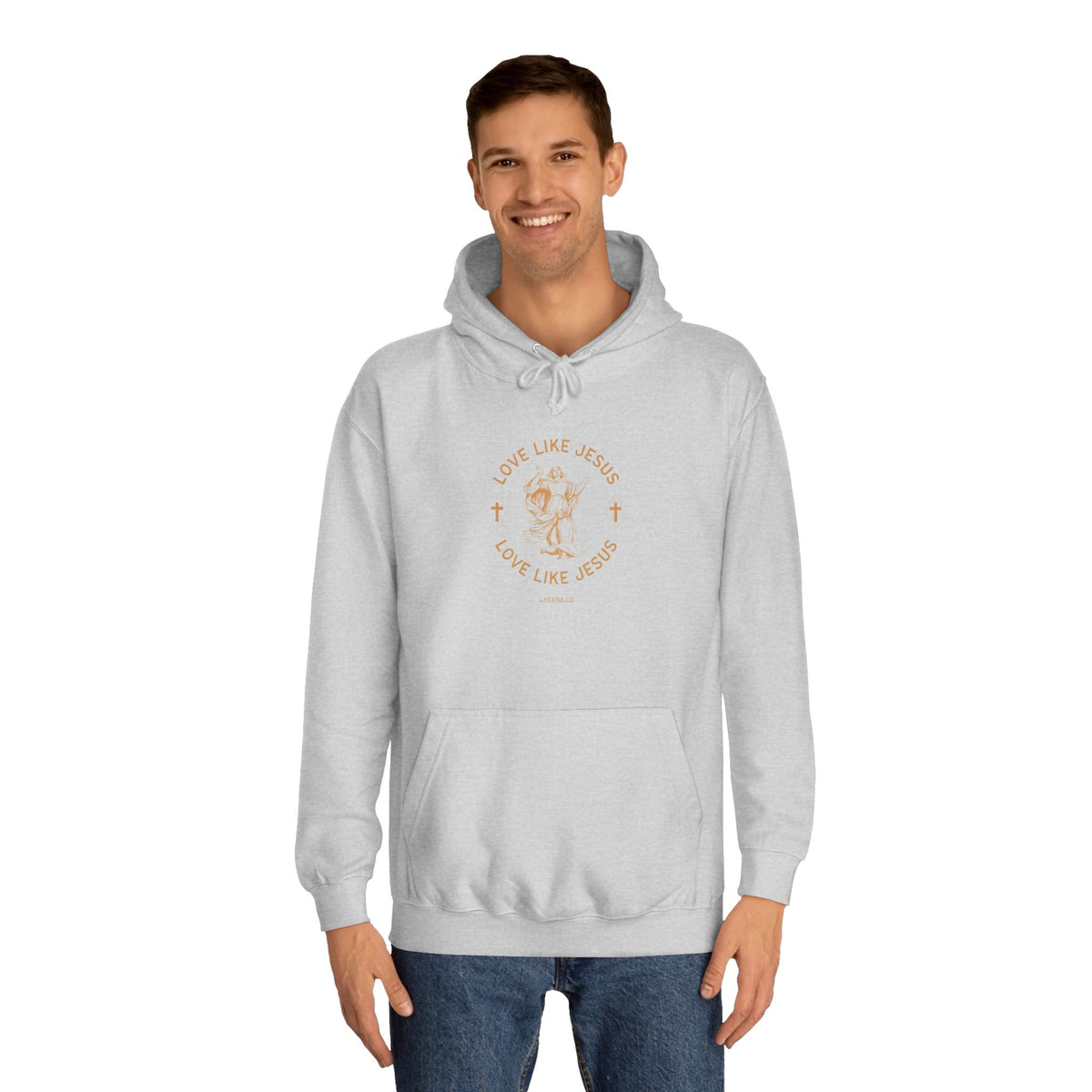 College Study Guide Hoodie — "Study Guide: Jesus" Inspirational Campus Pullover