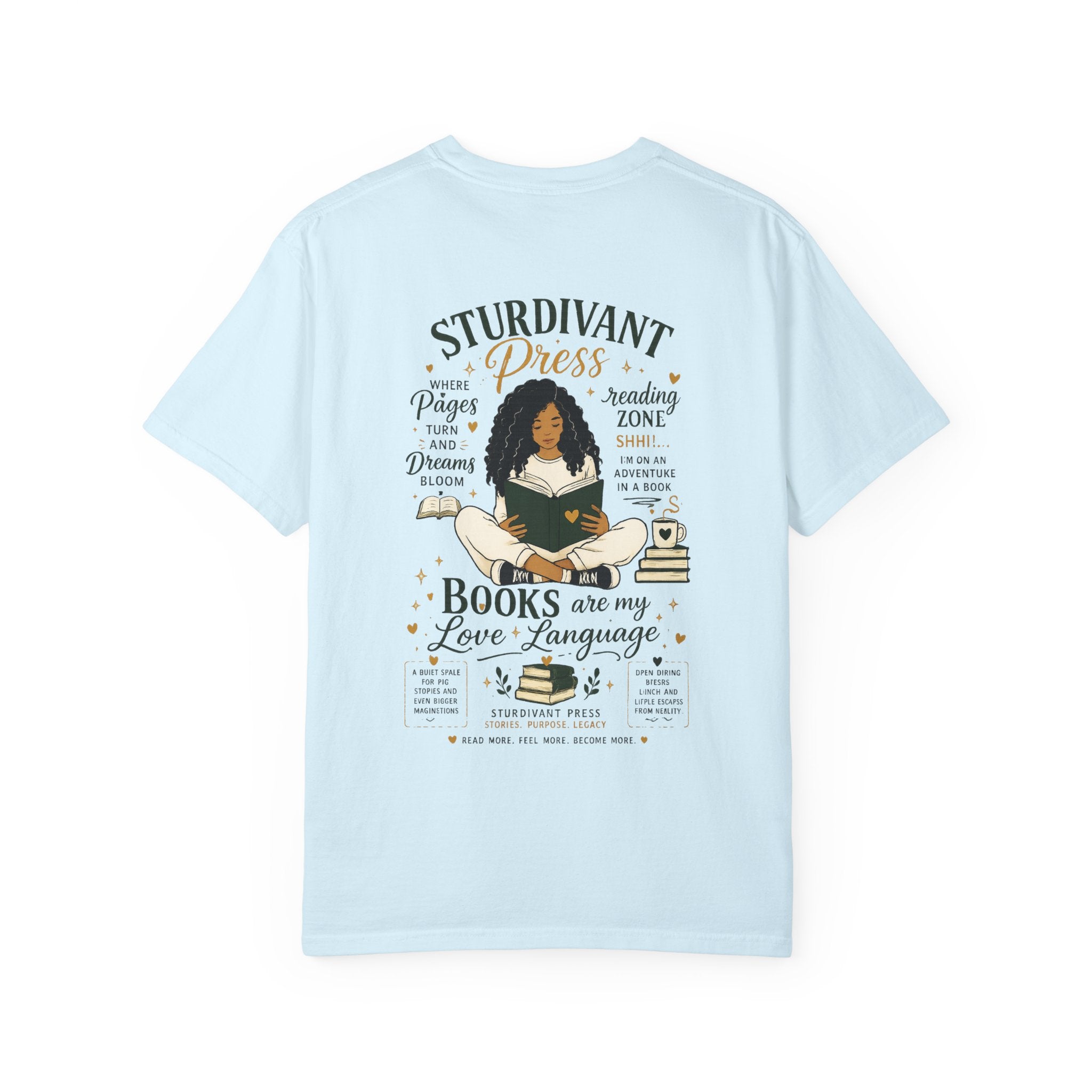 Book Lover T-Shirt — "Books Are My Love Language" Reading Tee
