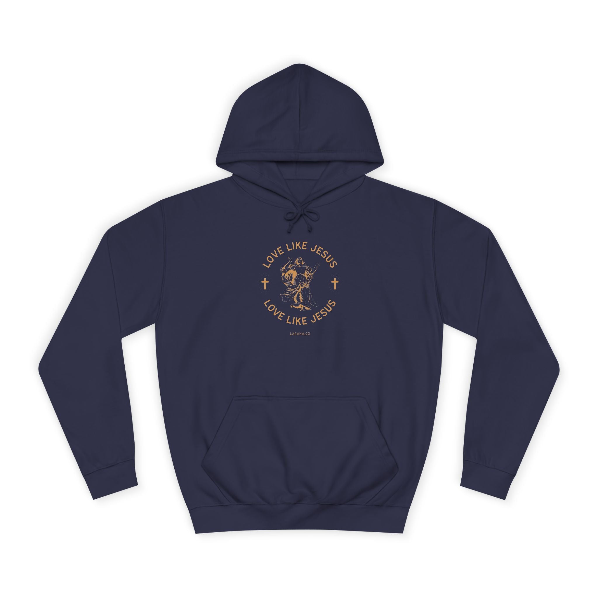 College Study Guide Hoodie — "Study Guide: Jesus" Inspirational Campus Pullover