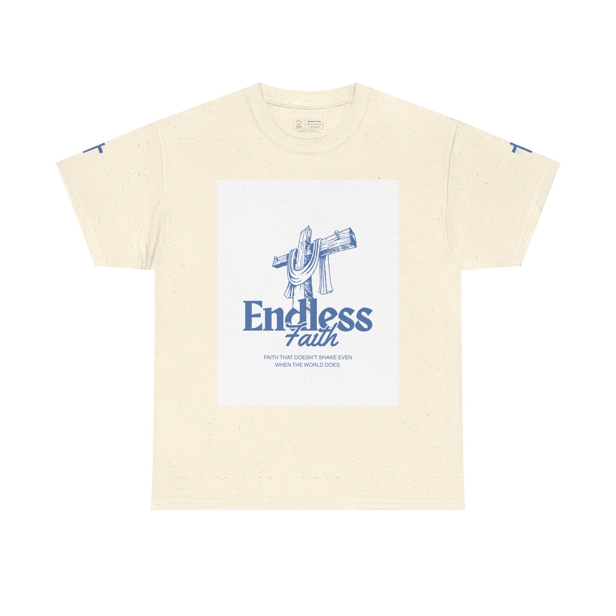 Faith Cross T‑Shirt — "Endless Faith" Christian Graphic Tee