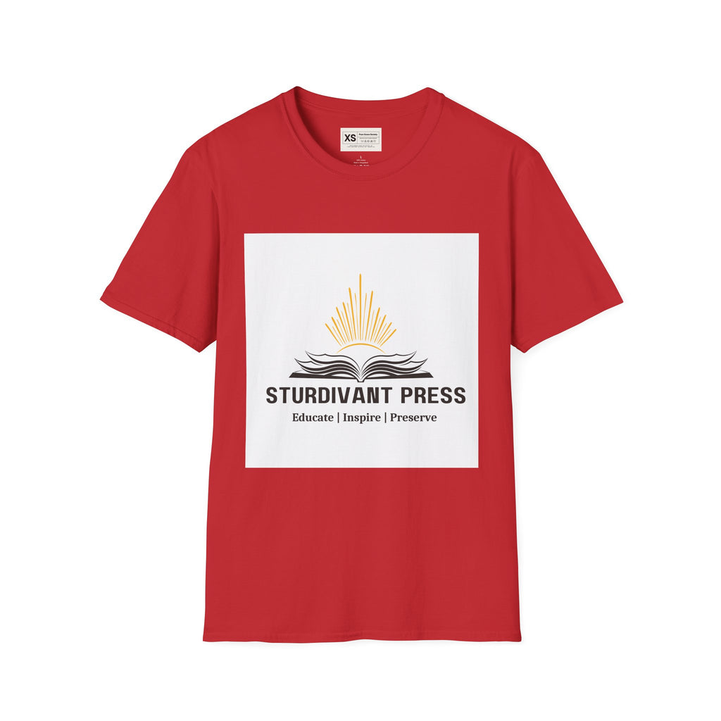 Minimal Lighthouse Logo T-Shirt — Coastal Nautical Graphic Tee
