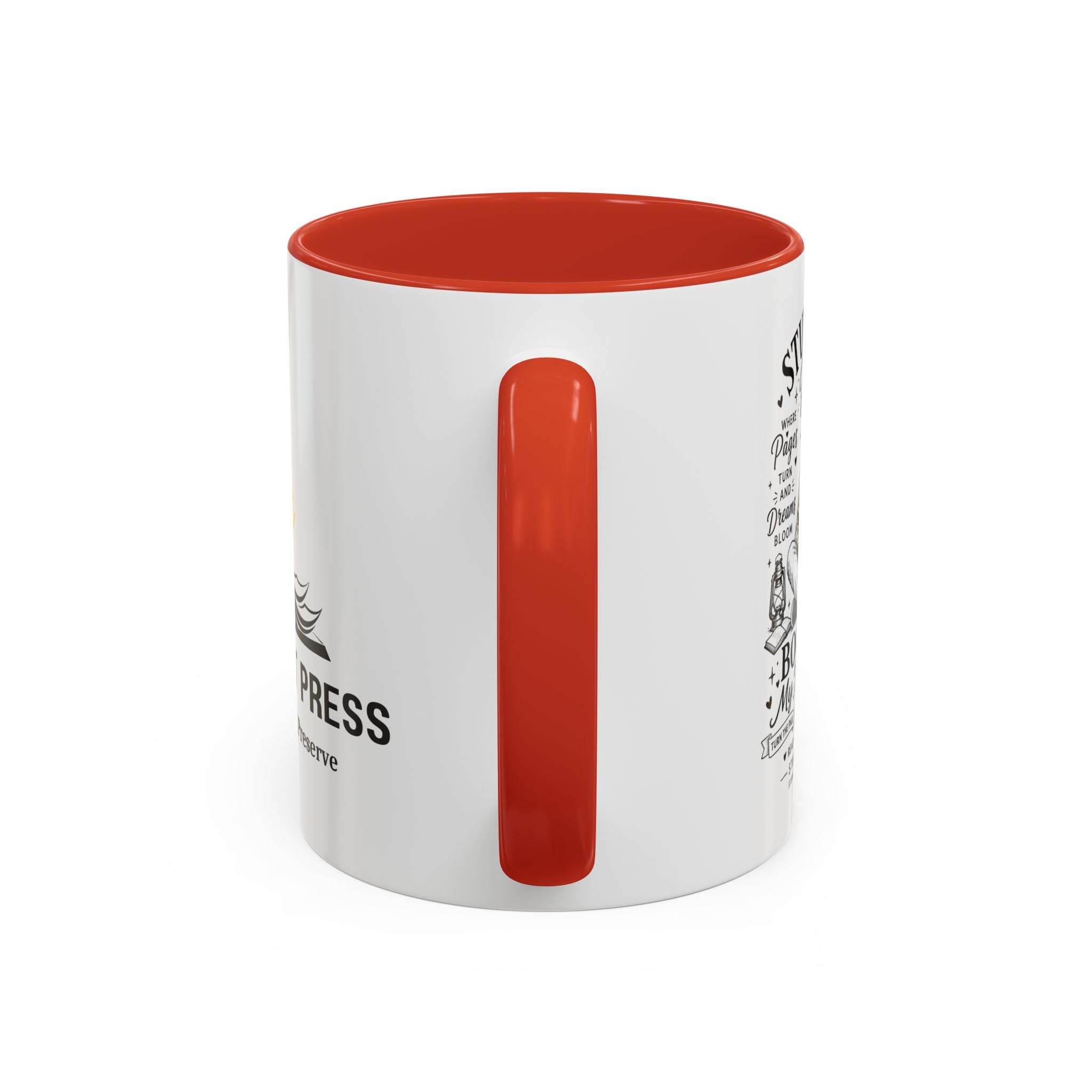 Sturdivant Press Publishing Logo Accent Coffee Mug (11/15oz)