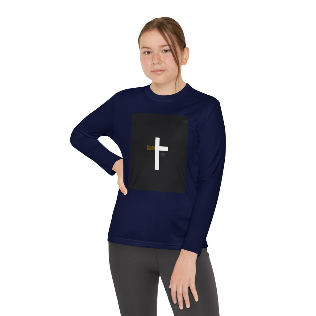 Youth Jesus Long Sleeve Tee — "King of Kings" Christian Shirt