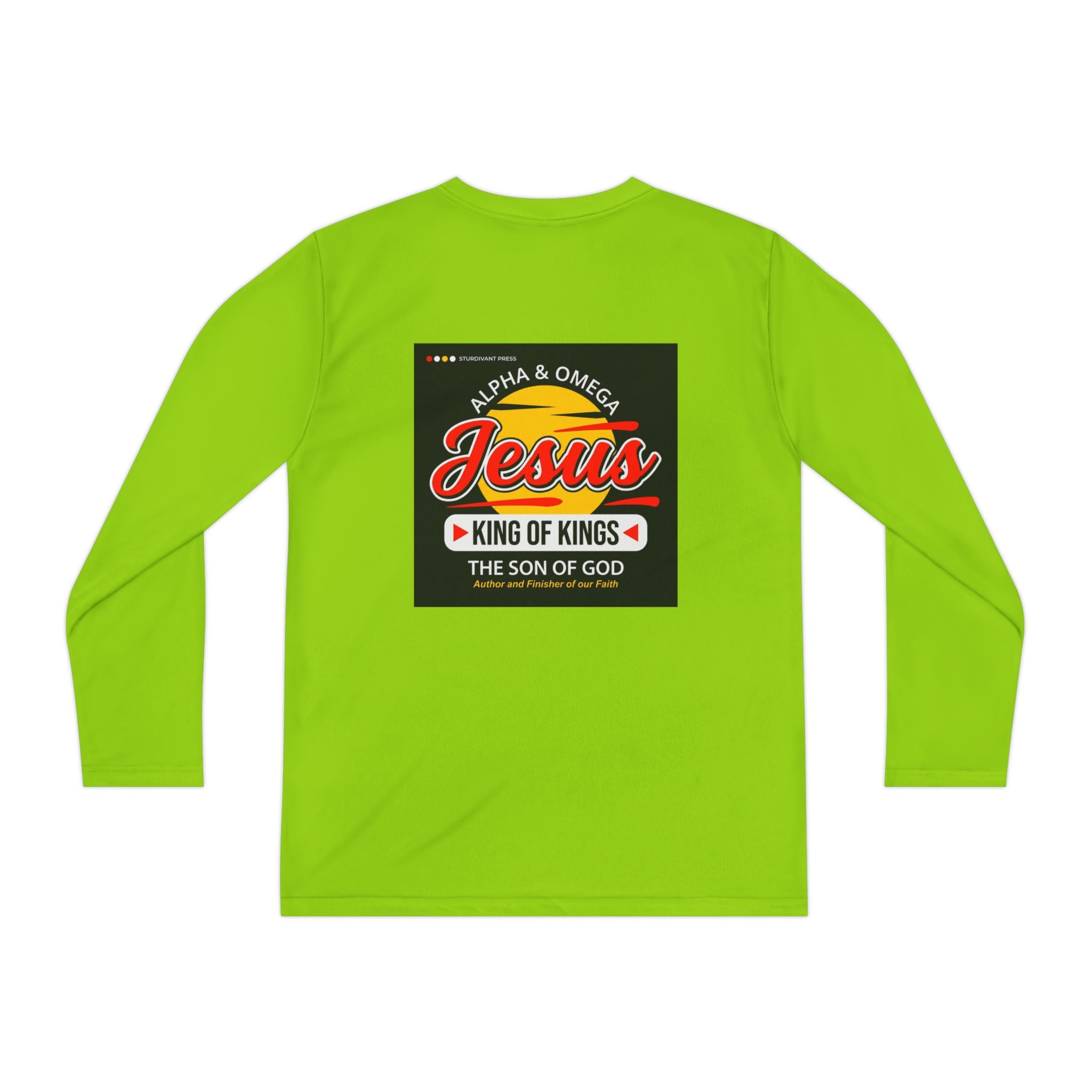Youth Jesus Long Sleeve Tee — "King of Kings" Christian Shirt