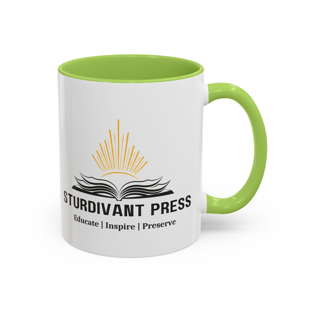 Sturdivant Press Publishing Logo Accent Coffee Mug (11/15oz)