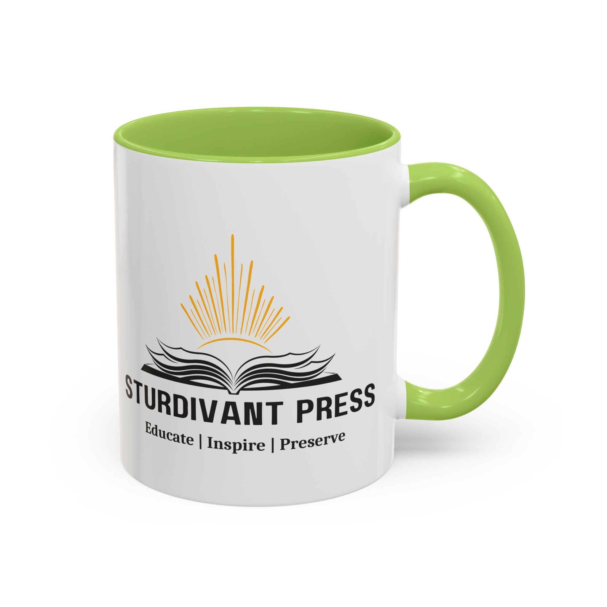 Sturdivant Press Publishing Logo Accent Coffee Mug (11/15oz)