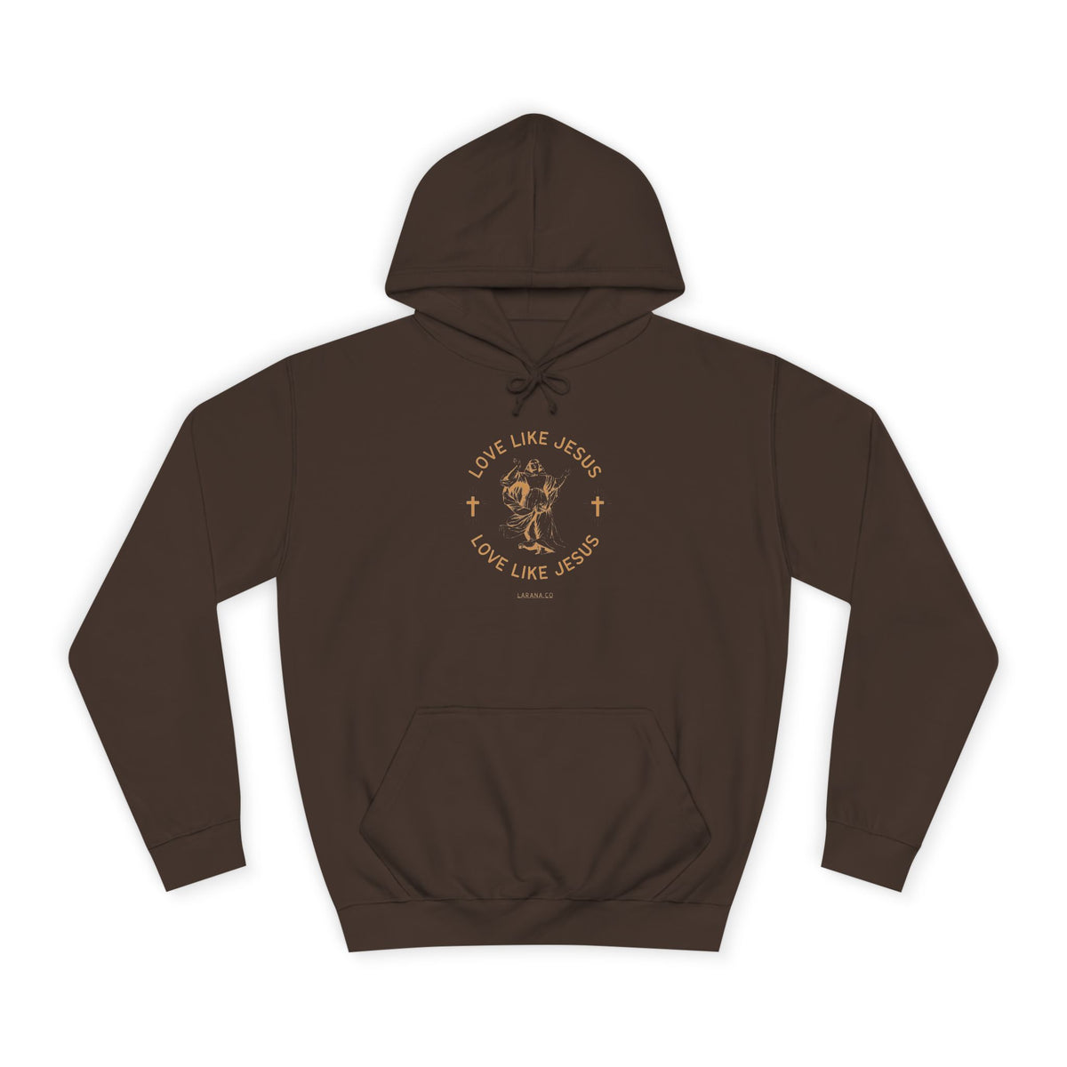 College Study Guide Hoodie — "Study Guide: Jesus" Inspirational Campus Pullover