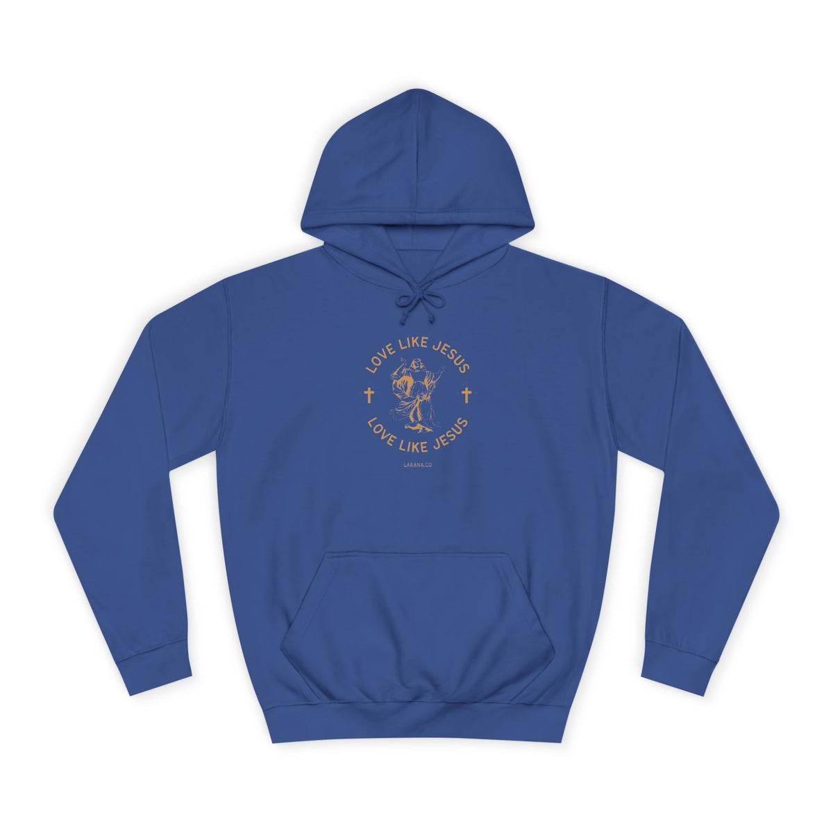 College Study Guide Hoodie — "Study Guide: Jesus" Inspirational Campus Pullover