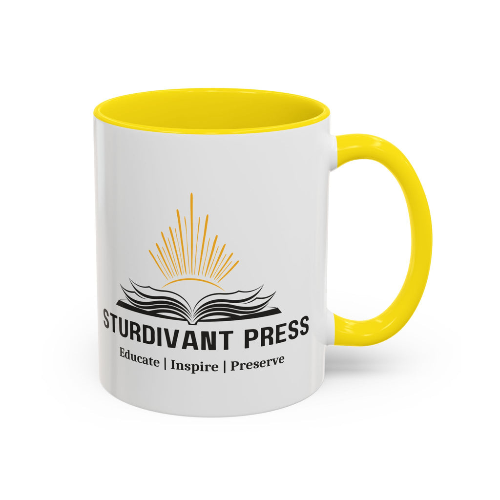 Sturdivant Press Publishing Logo Accent Coffee Mug (11/15oz)