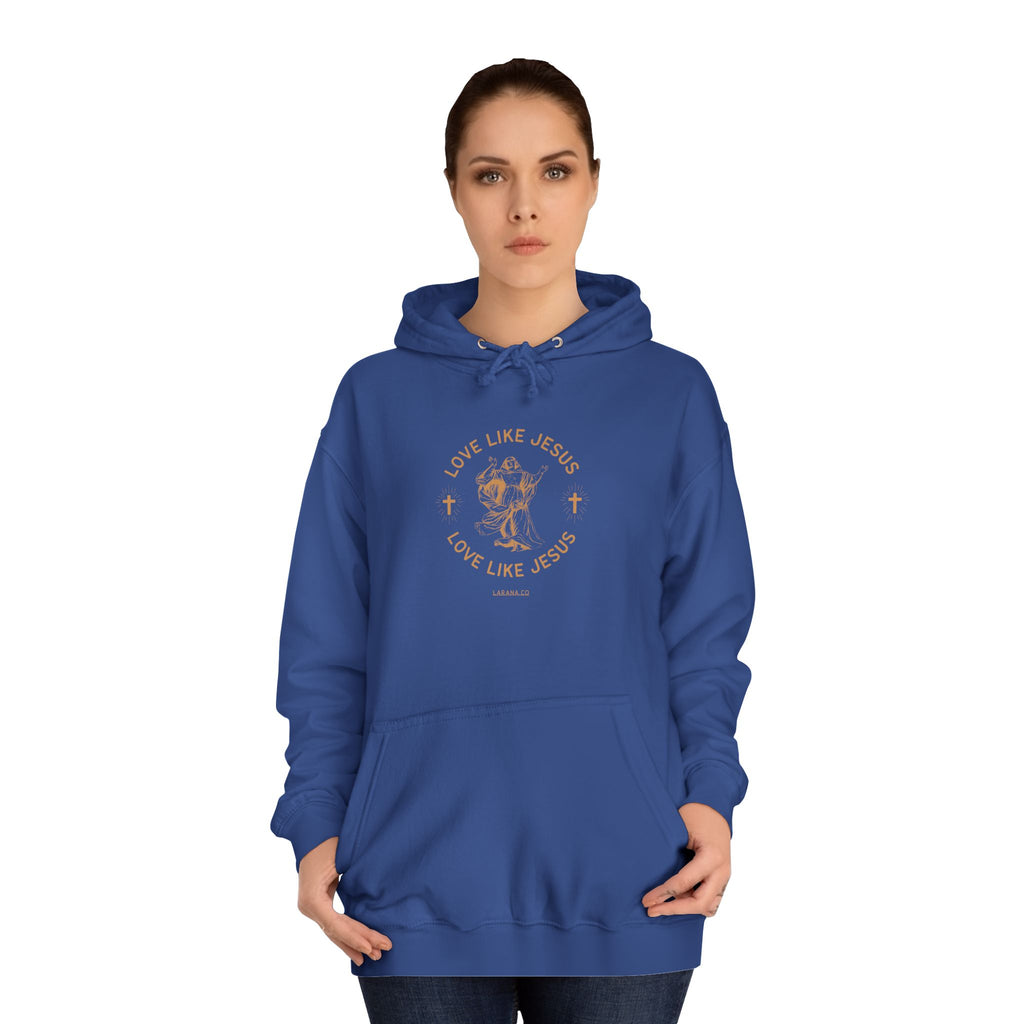 College Study Guide Hoodie — "Study Guide: Jesus" Inspirational Campus Pullover