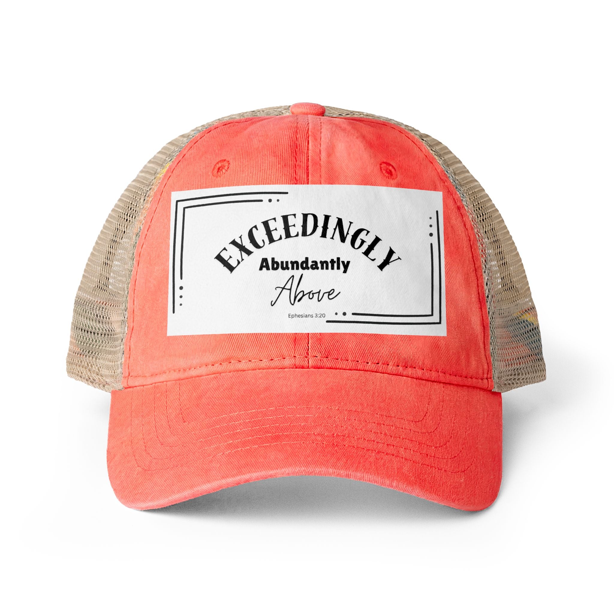 Women's Washed Mesh-Back Cap