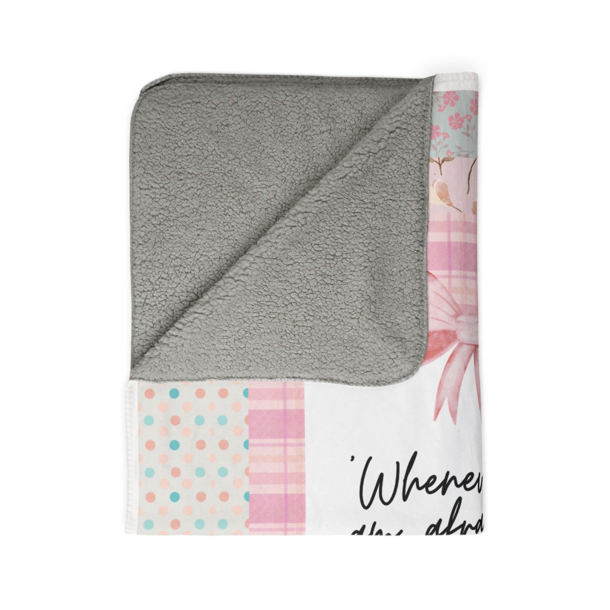 Fleece Sherpa Blanket