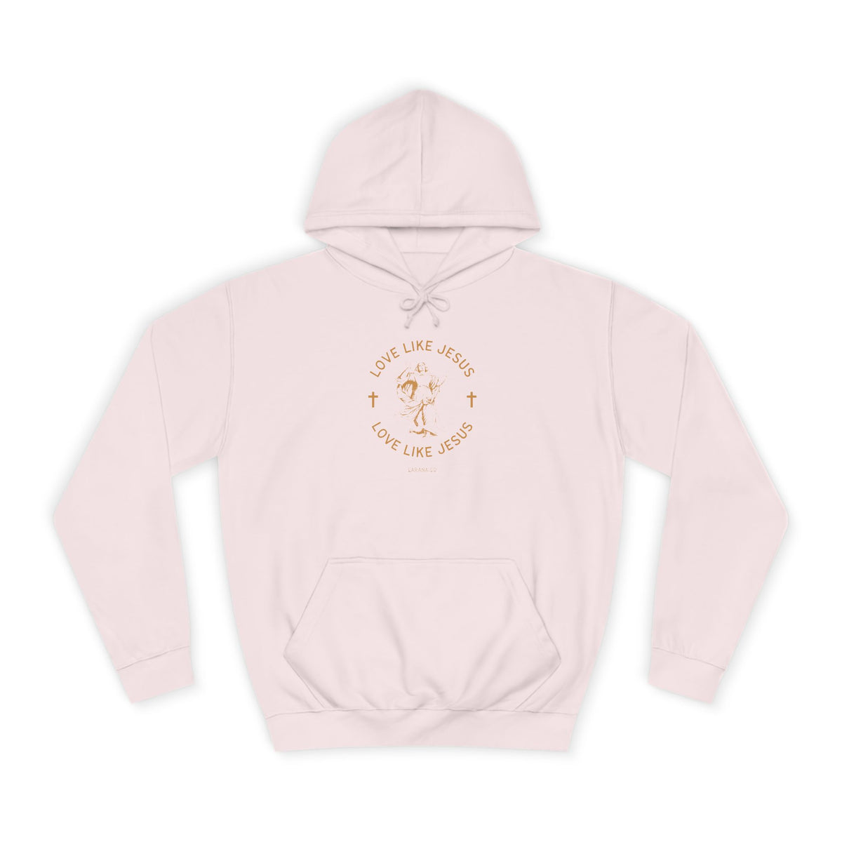 College Study Guide Hoodie — "Study Guide: Jesus" Inspirational Campus Pullover