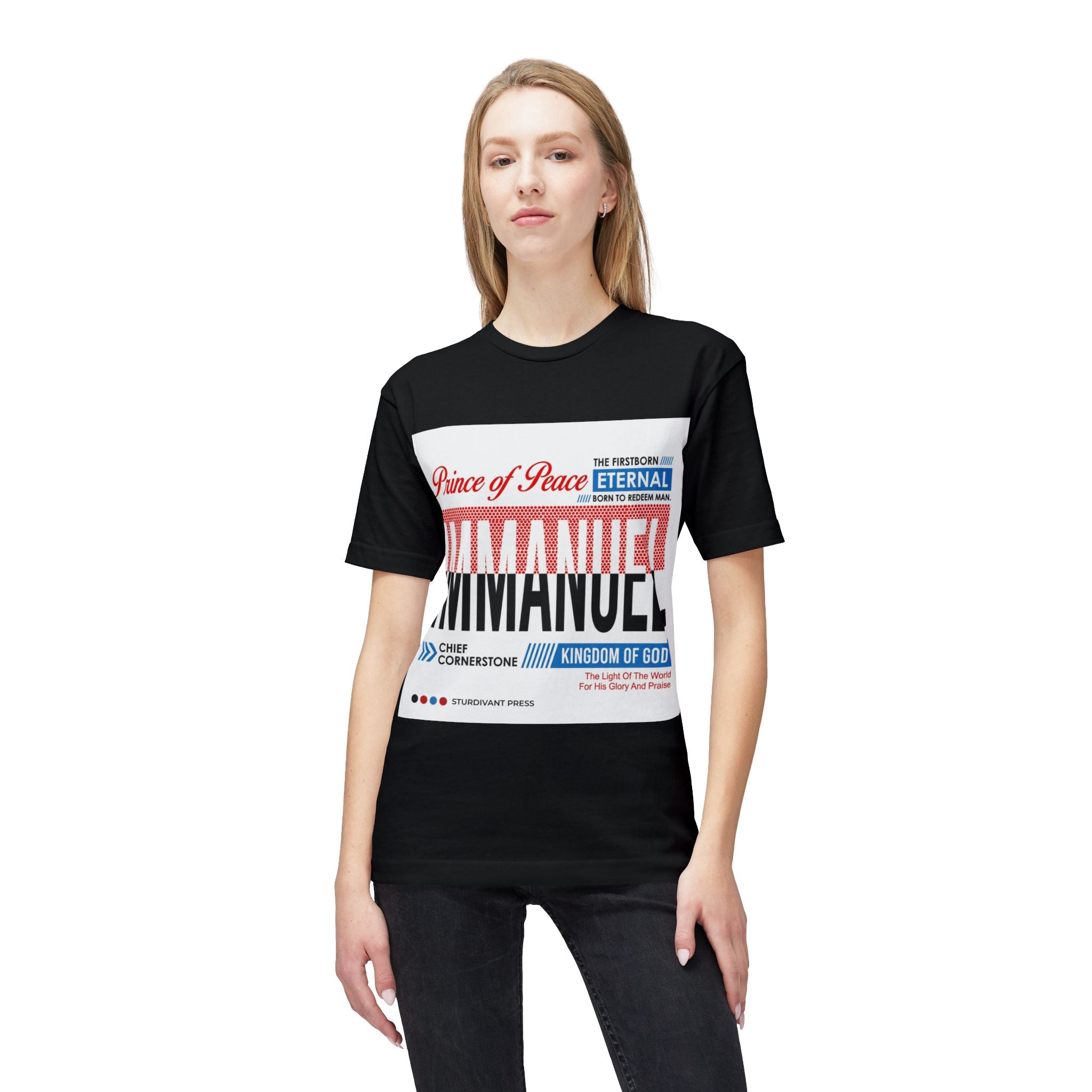 One Redeemer Christian T-Shirt — Faith-Based Church Tee (Lamb of God, Kingdom of God)