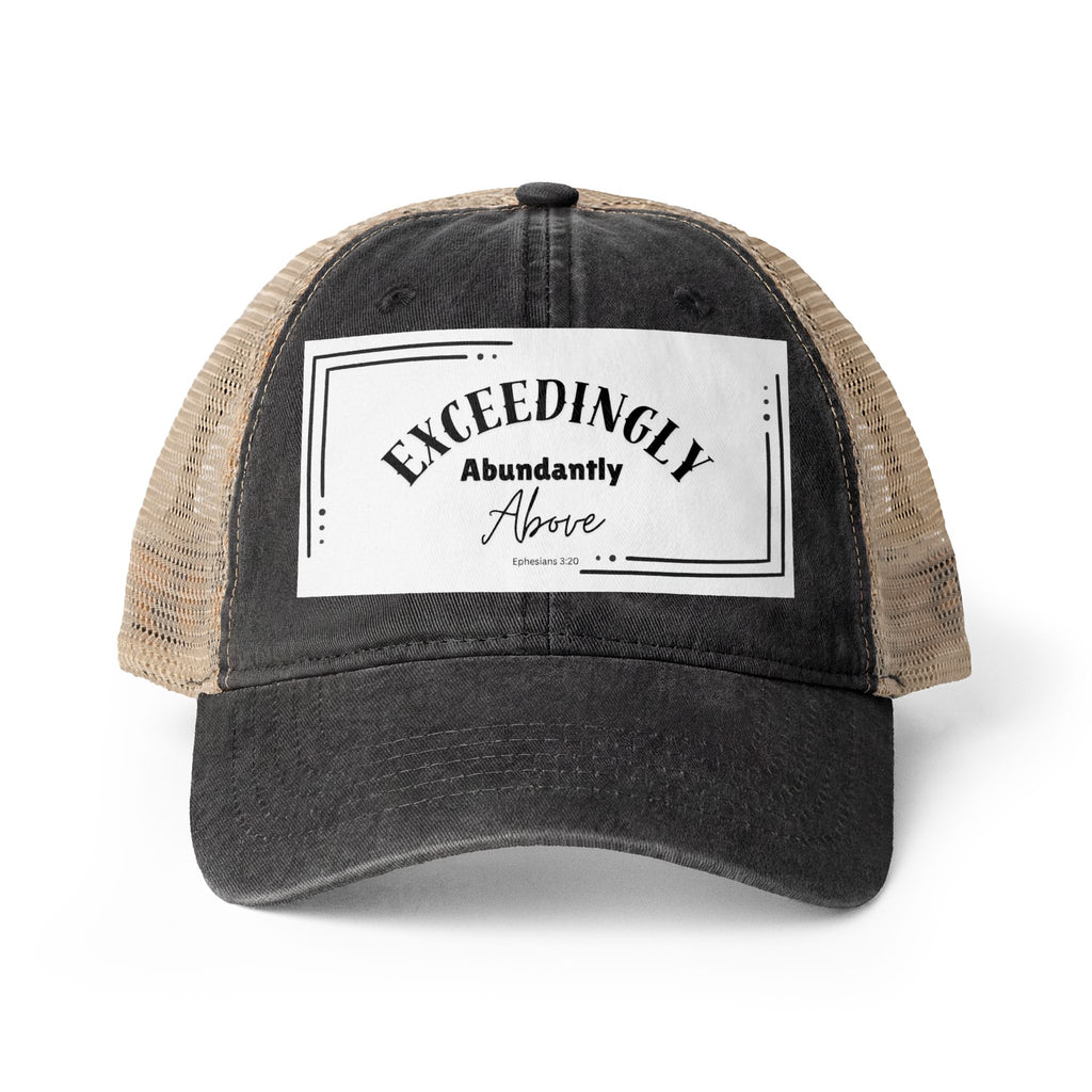 Women's Washed Mesh-Back Cap