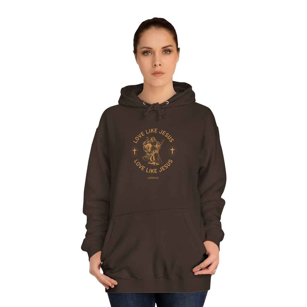 College Study Guide Hoodie — "Study Guide: Jesus" Inspirational Campus Pullover