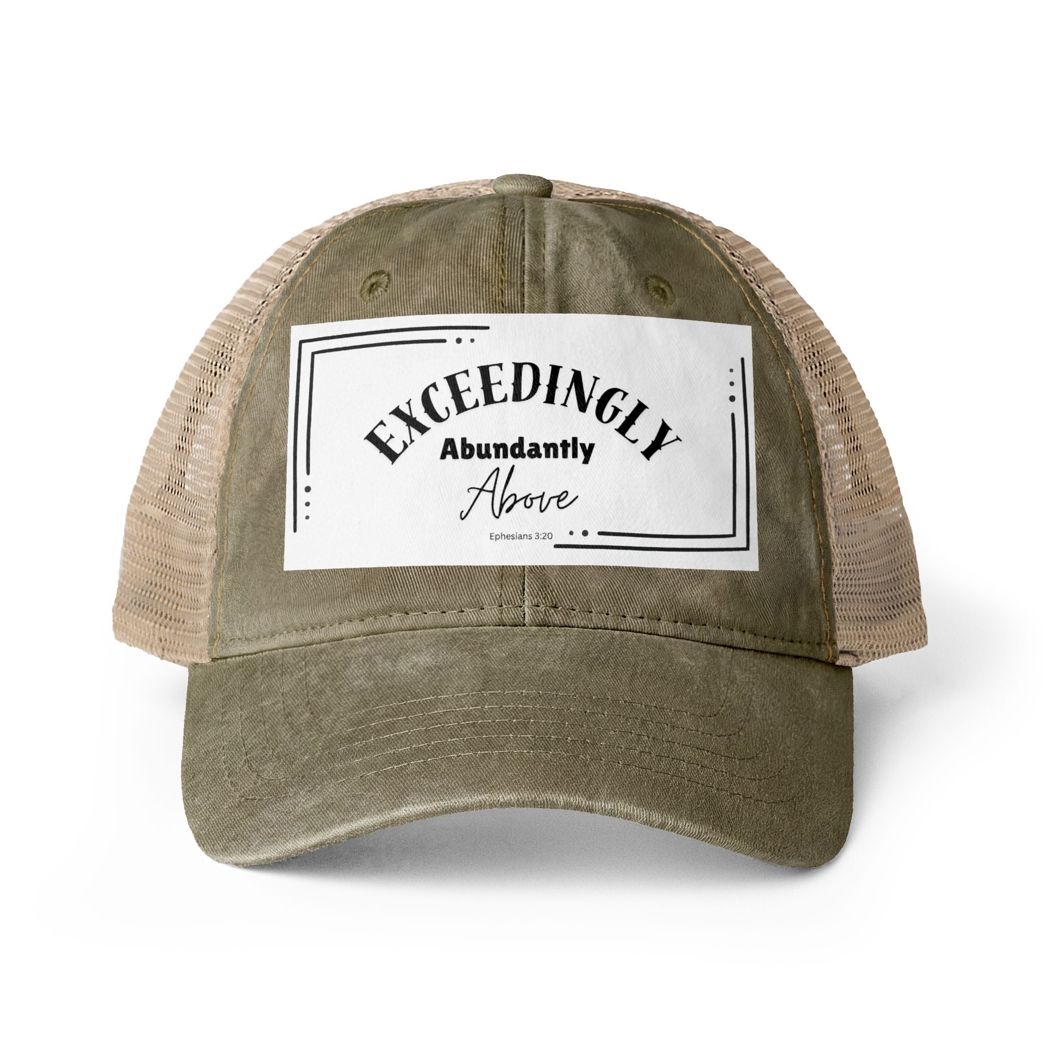 Women's Washed Mesh-Back Cap
