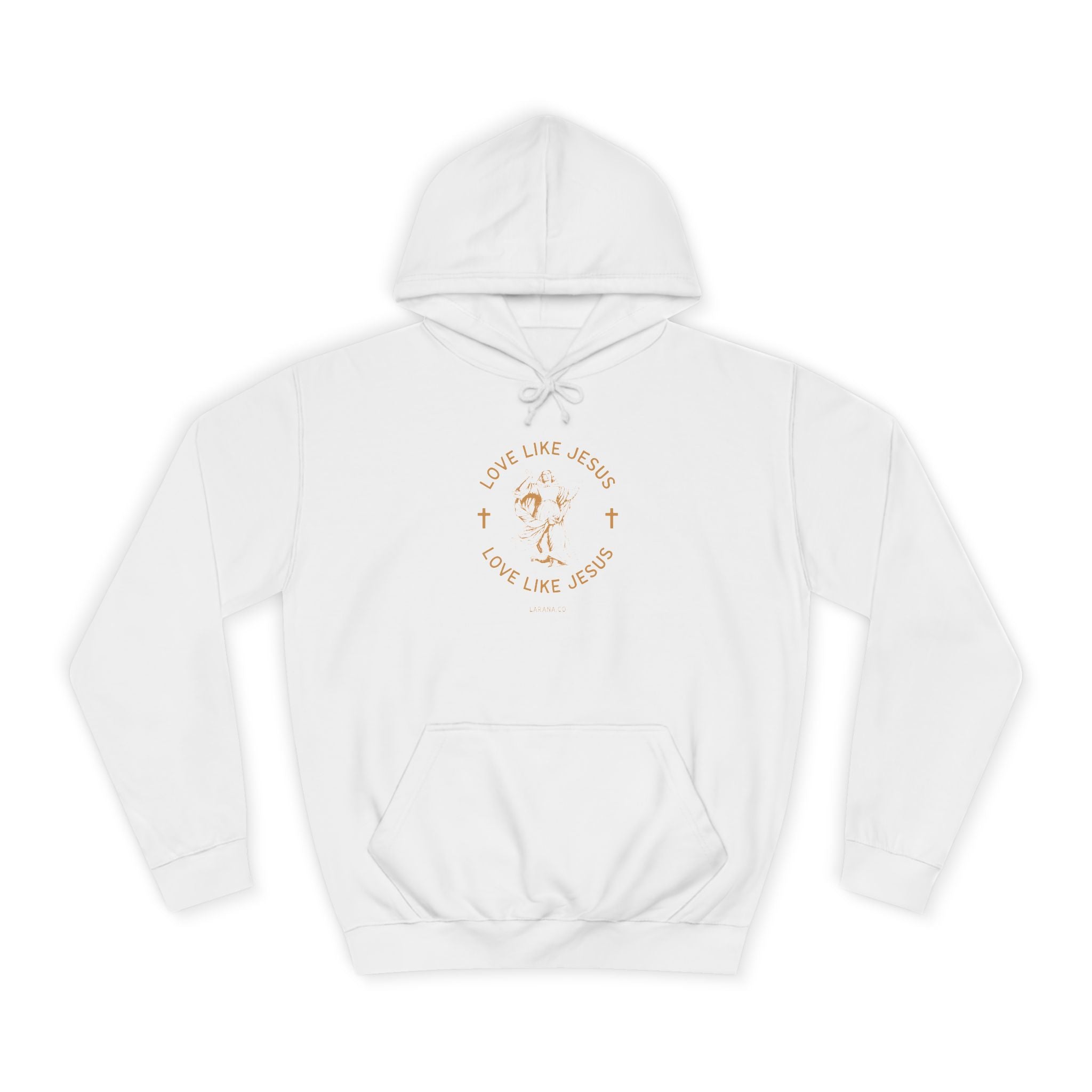 College Study Guide Hoodie — "Study Guide: Jesus" Inspirational Campus Pullover