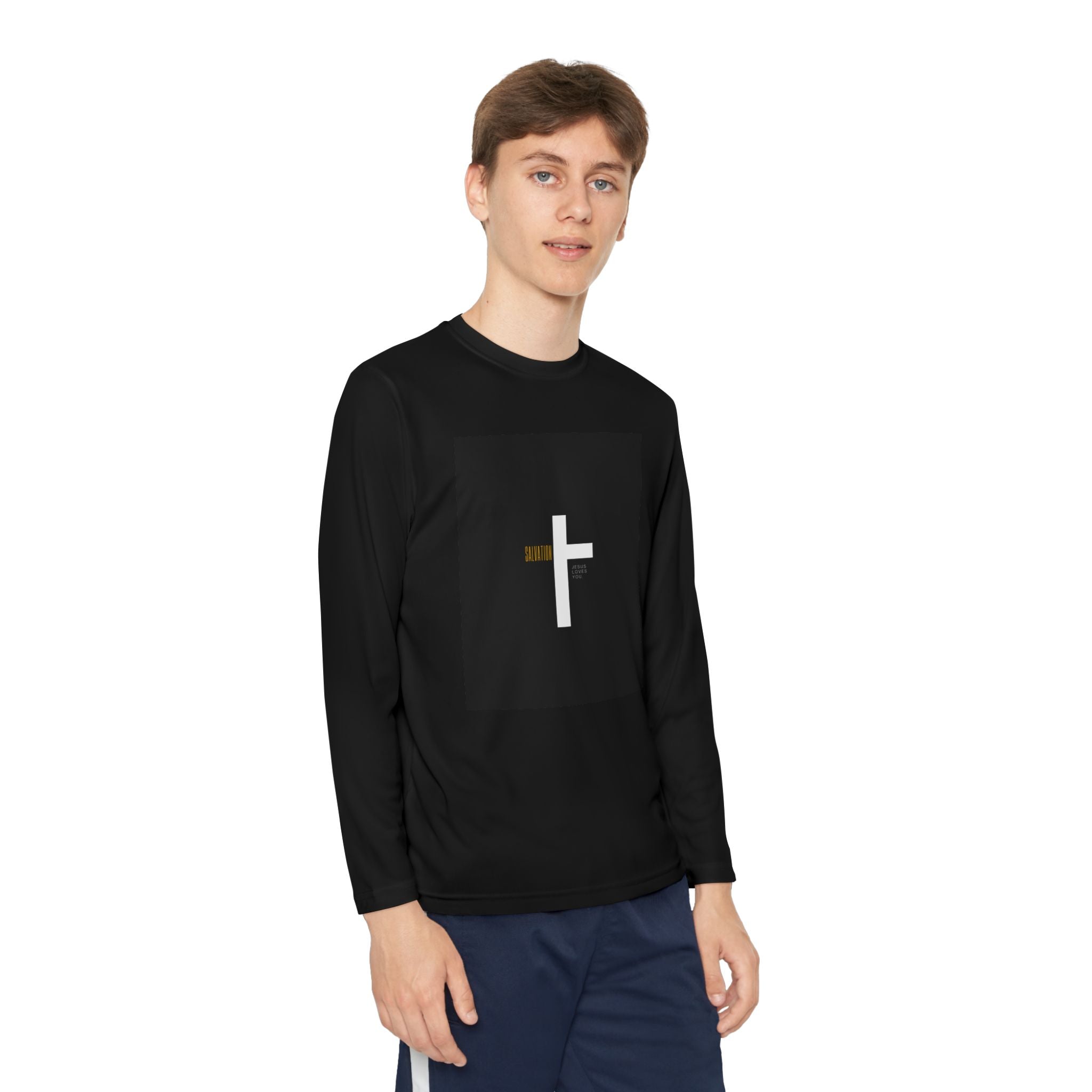 Youth Jesus Long Sleeve Tee — "King of Kings" Christian Shirt