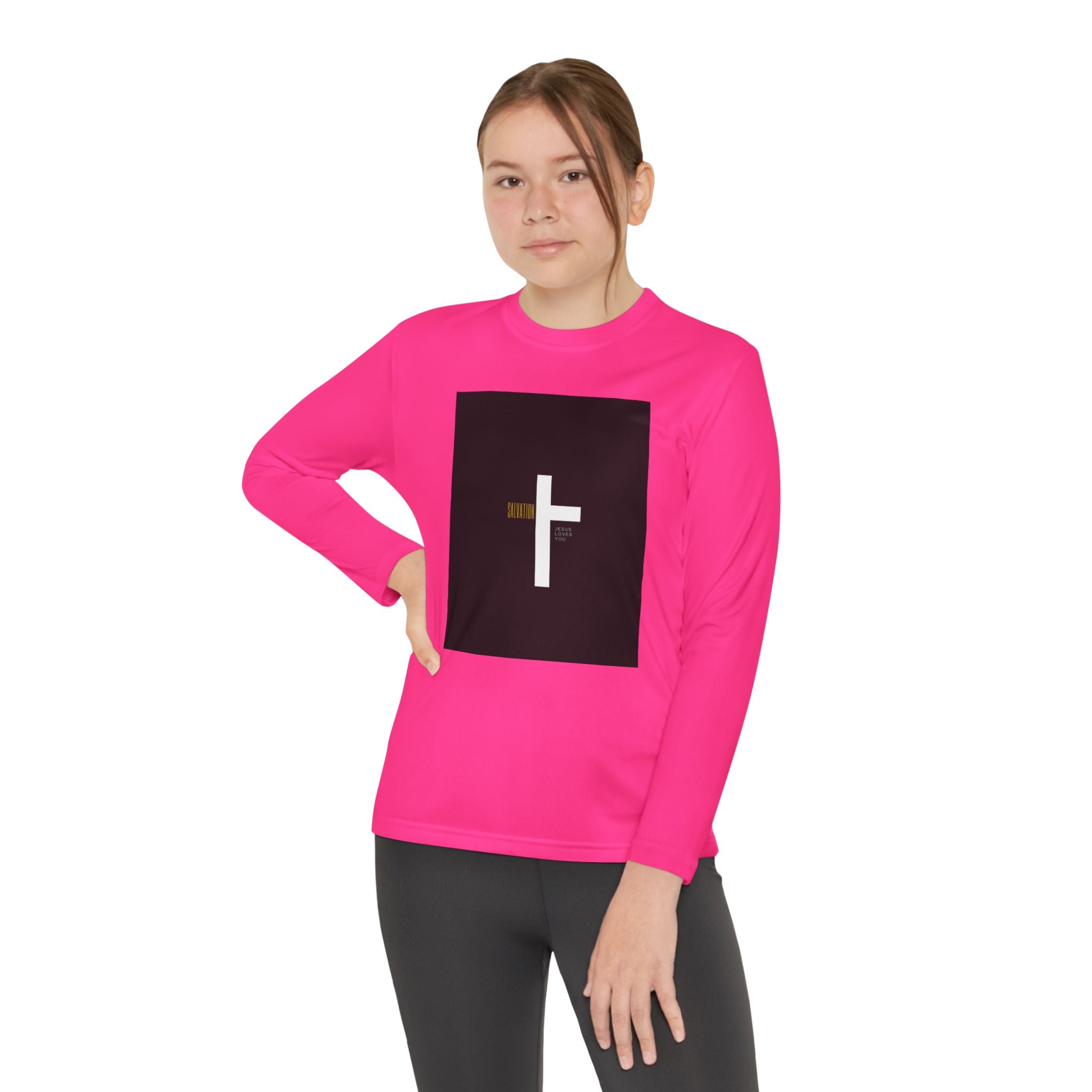 Youth Jesus Long Sleeve Tee — "King of Kings" Christian Shirt