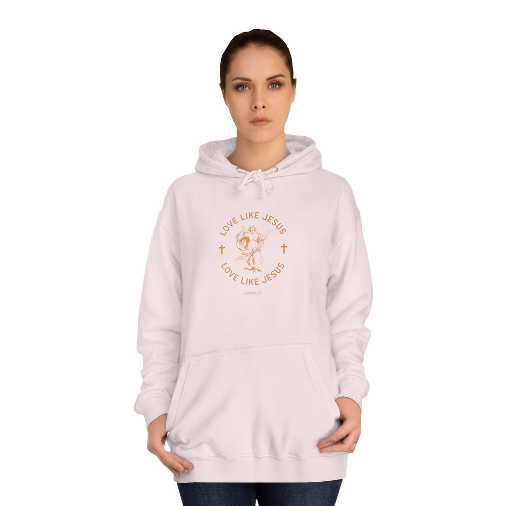 College Study Guide Hoodie — "Study Guide: Jesus" Inspirational Campus Pullover