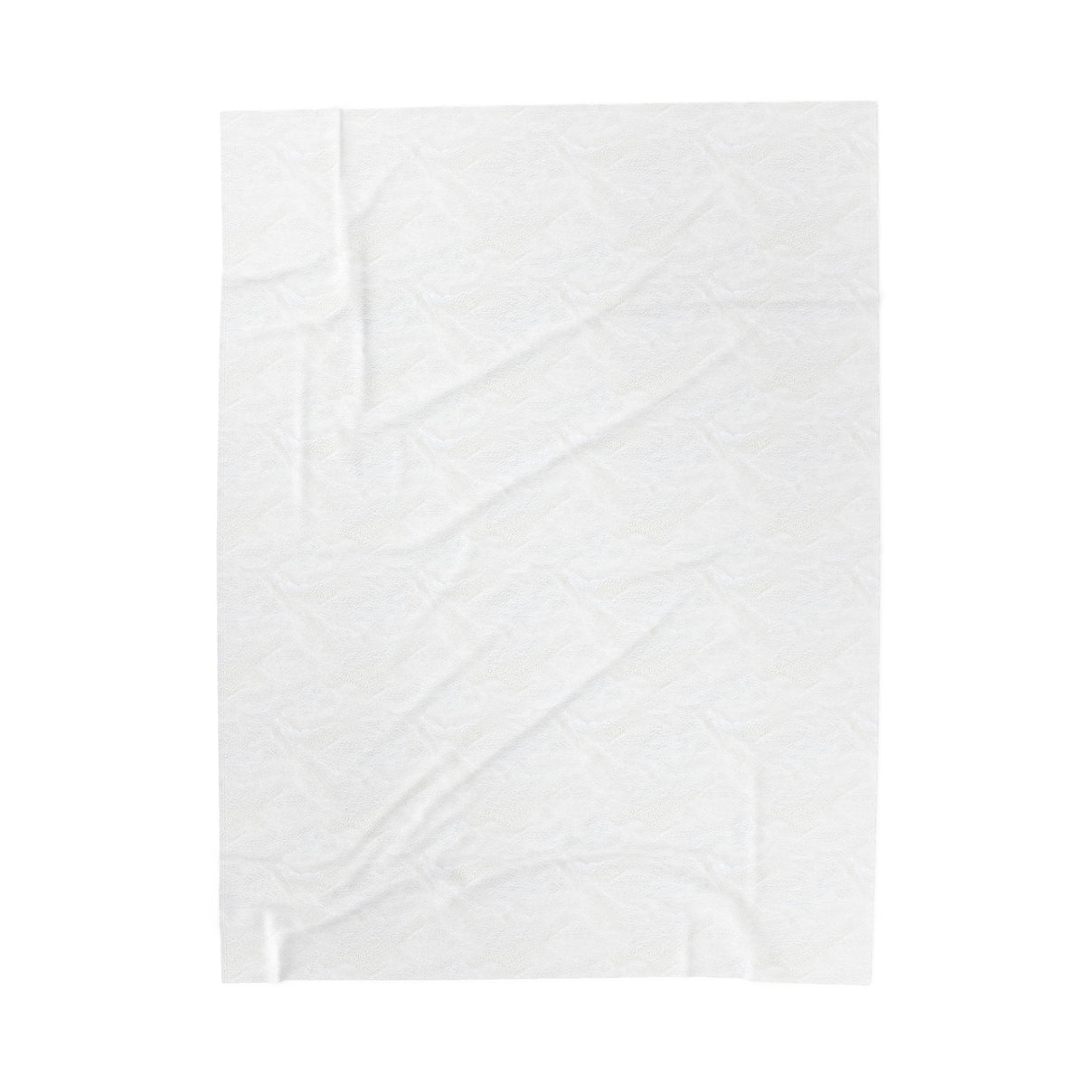 Velveteen Blanket — "Grow in Peace" Botanical Plush Throw