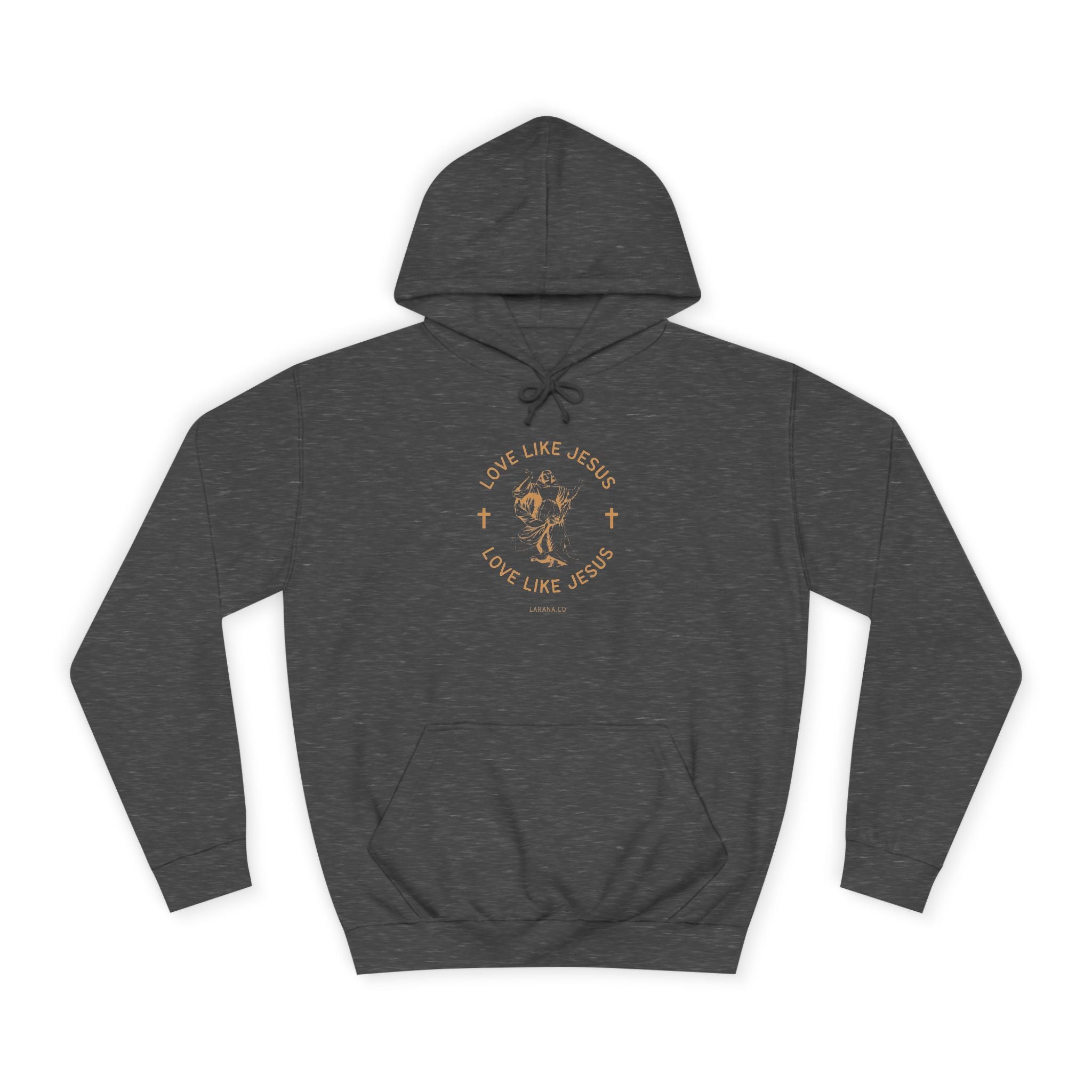 College Study Guide Hoodie — "Study Guide: Jesus" Inspirational Campus Pullover