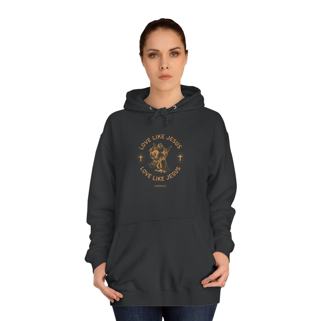 College Study Guide Hoodie — "Study Guide: Jesus" Inspirational Campus Pullover