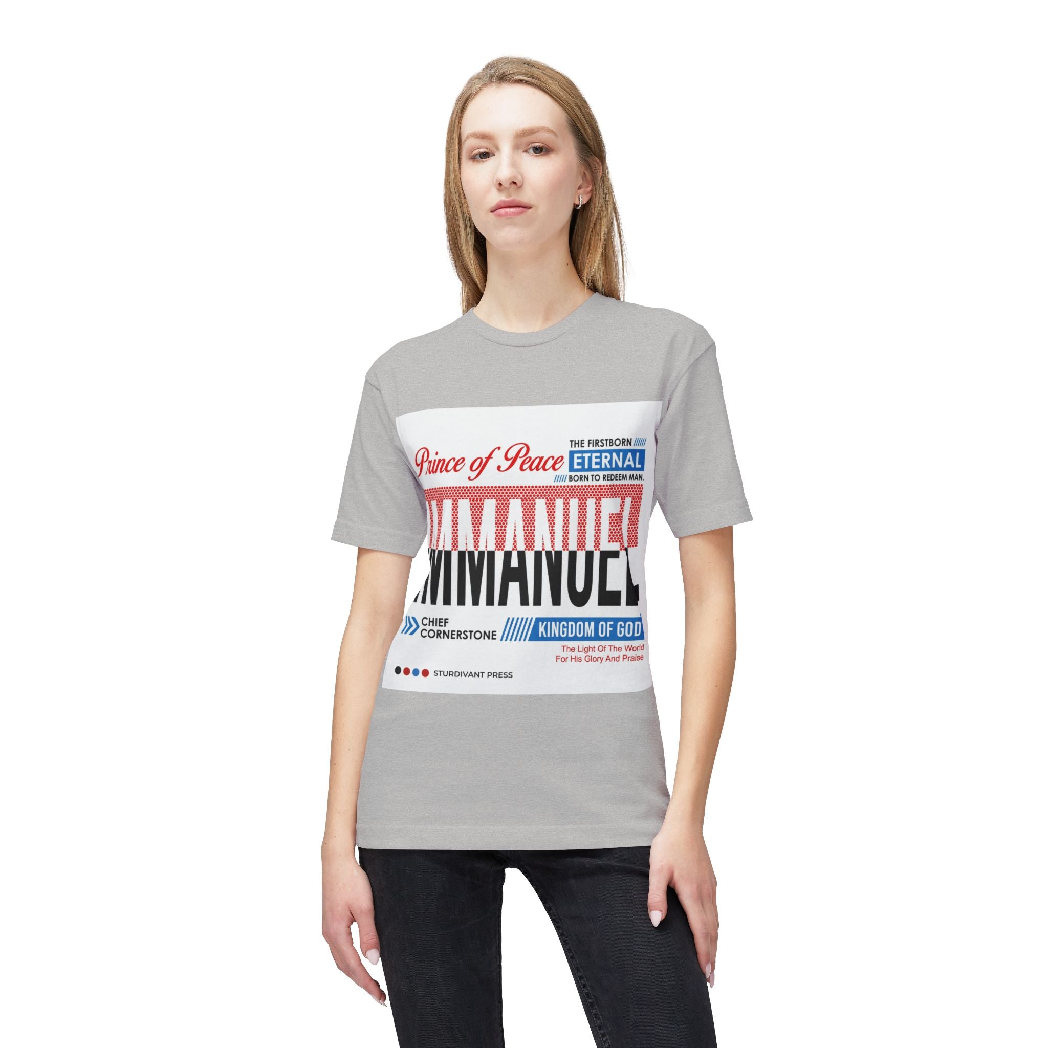 One Redeemer Christian T-Shirt — Faith-Based Church Tee (Lamb of God, Kingdom of God)
