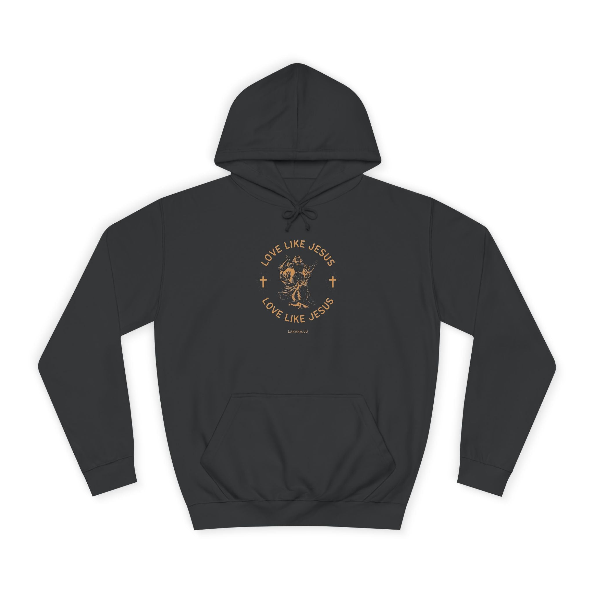 College Study Guide Hoodie — "Study Guide: Jesus" Inspirational Campus Pullover