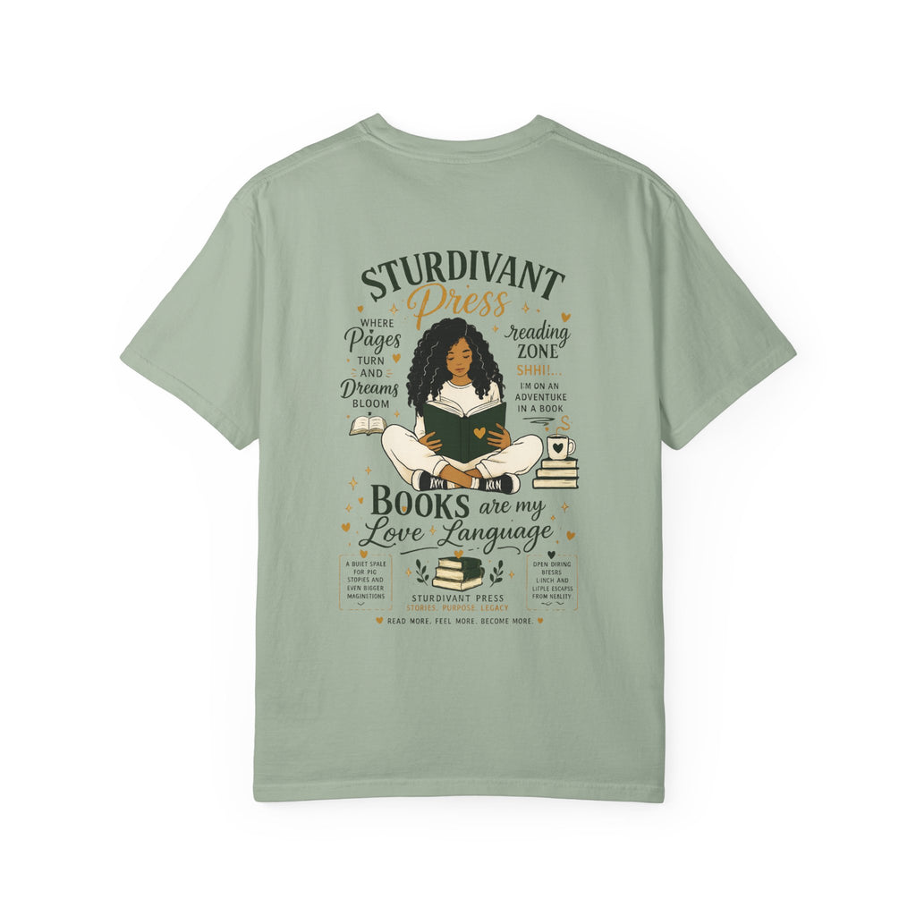 Book Lover T-Shirt — "Books Are My Love Language" Reading Tee