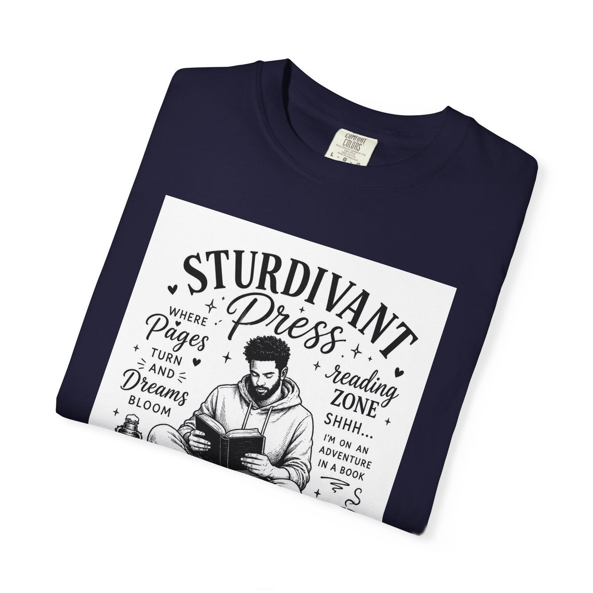 Reading Escape T-Shirt — “Books Are My True Escape” Literary Tee