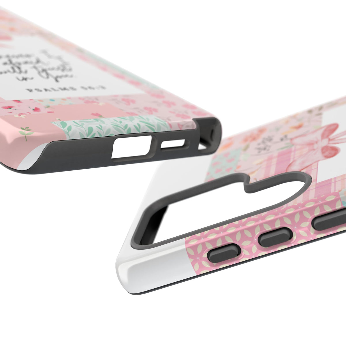 Inspirational Psalms Phone Case — "Whenever I am afraid, I will trust in You." (Psalms 56:3)