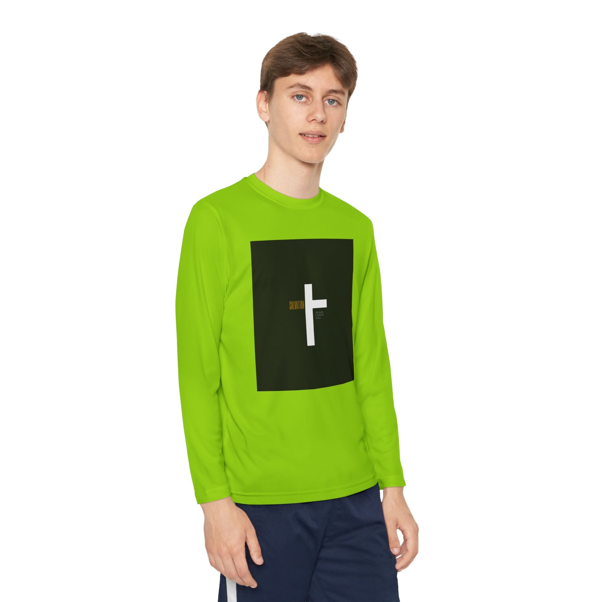 Youth Jesus Long Sleeve Tee — "King of Kings" Christian Shirt