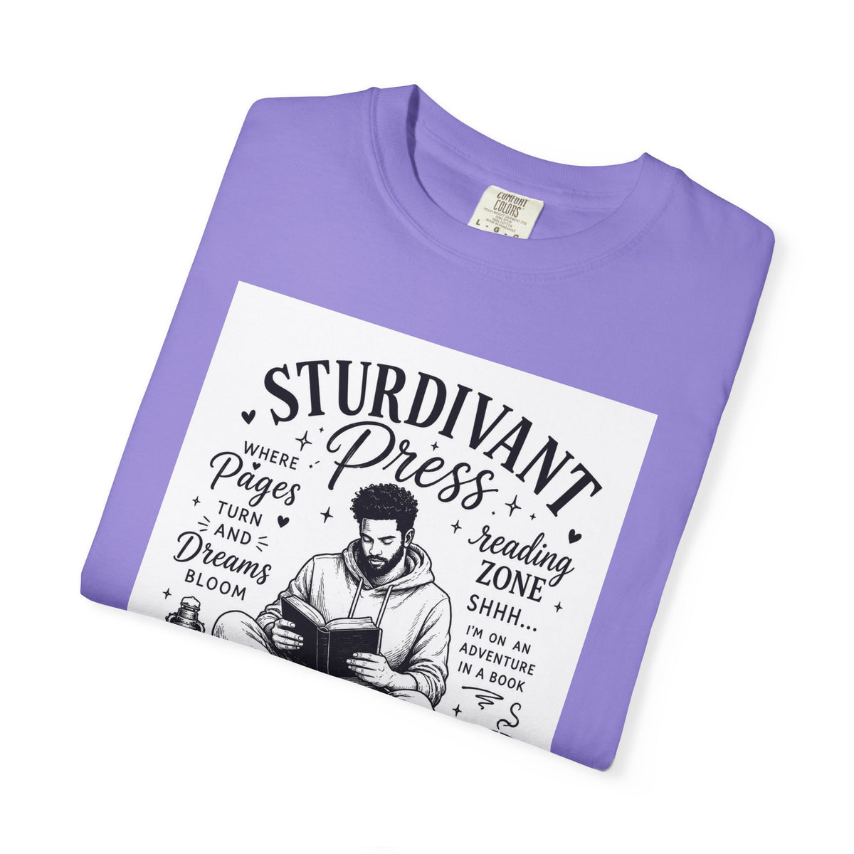 Reading Escape T-Shirt — “Books Are My True Escape” Literary Tee