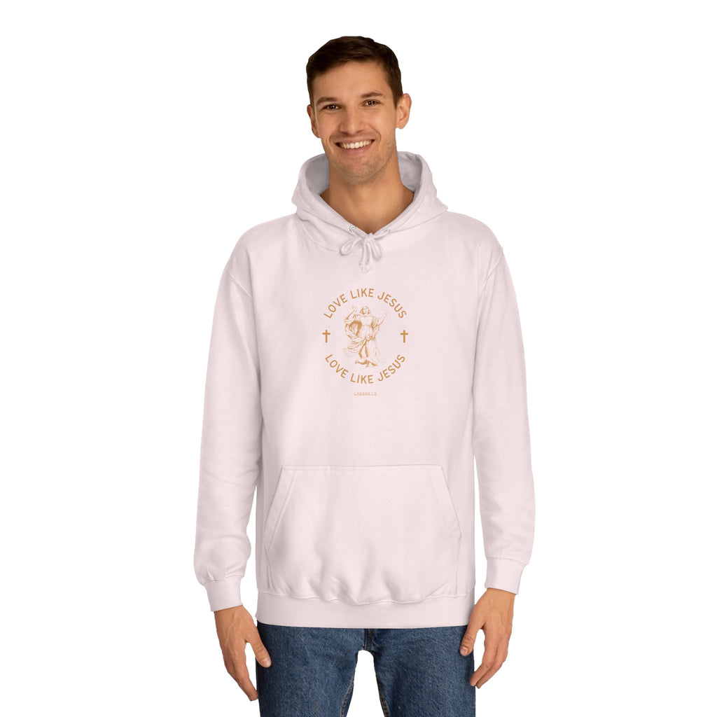 College Study Guide Hoodie — "Study Guide: Jesus" Inspirational Campus Pullover