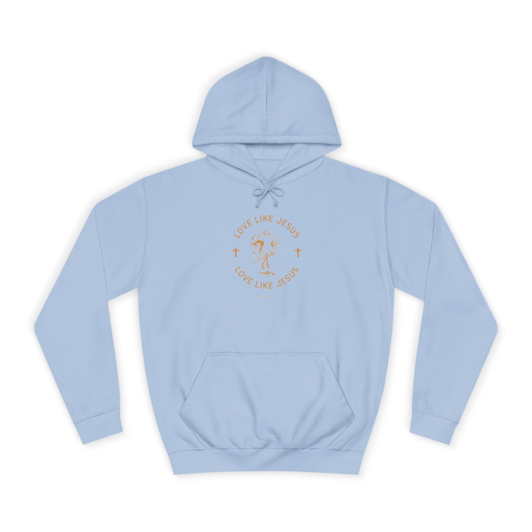 College Study Guide Hoodie — "Study Guide: Jesus" Inspirational Campus Pullover