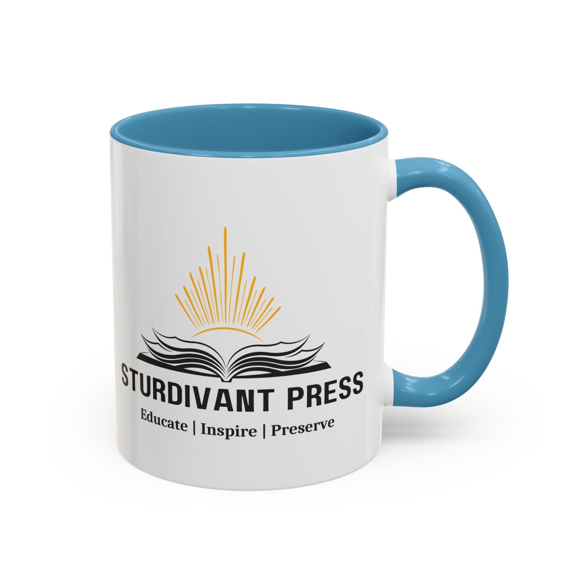 Sturdivant Press Publishing Logo Accent Coffee Mug (11/15oz)