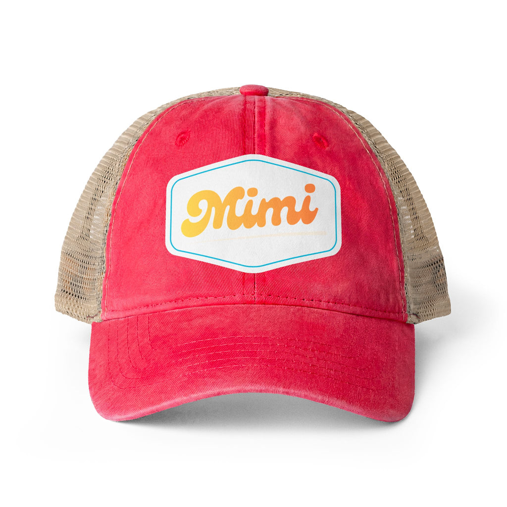 Women's Washed Mesh-Back Cap