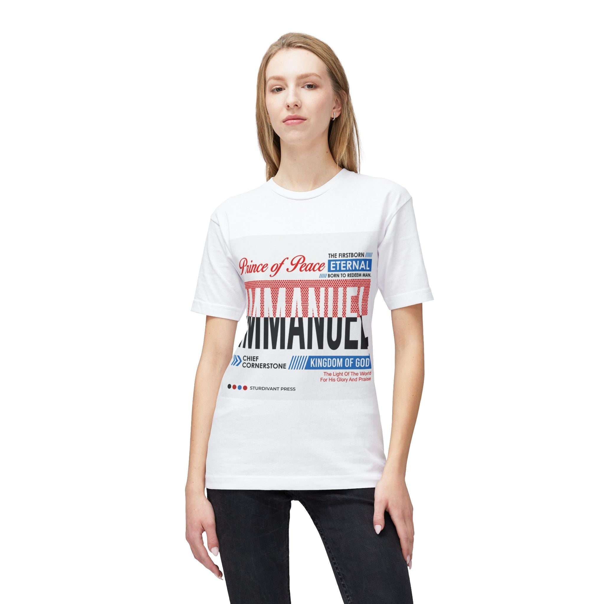 One Redeemer Christian T-Shirt — Faith-Based Church Tee (Lamb of God, Kingdom of God)