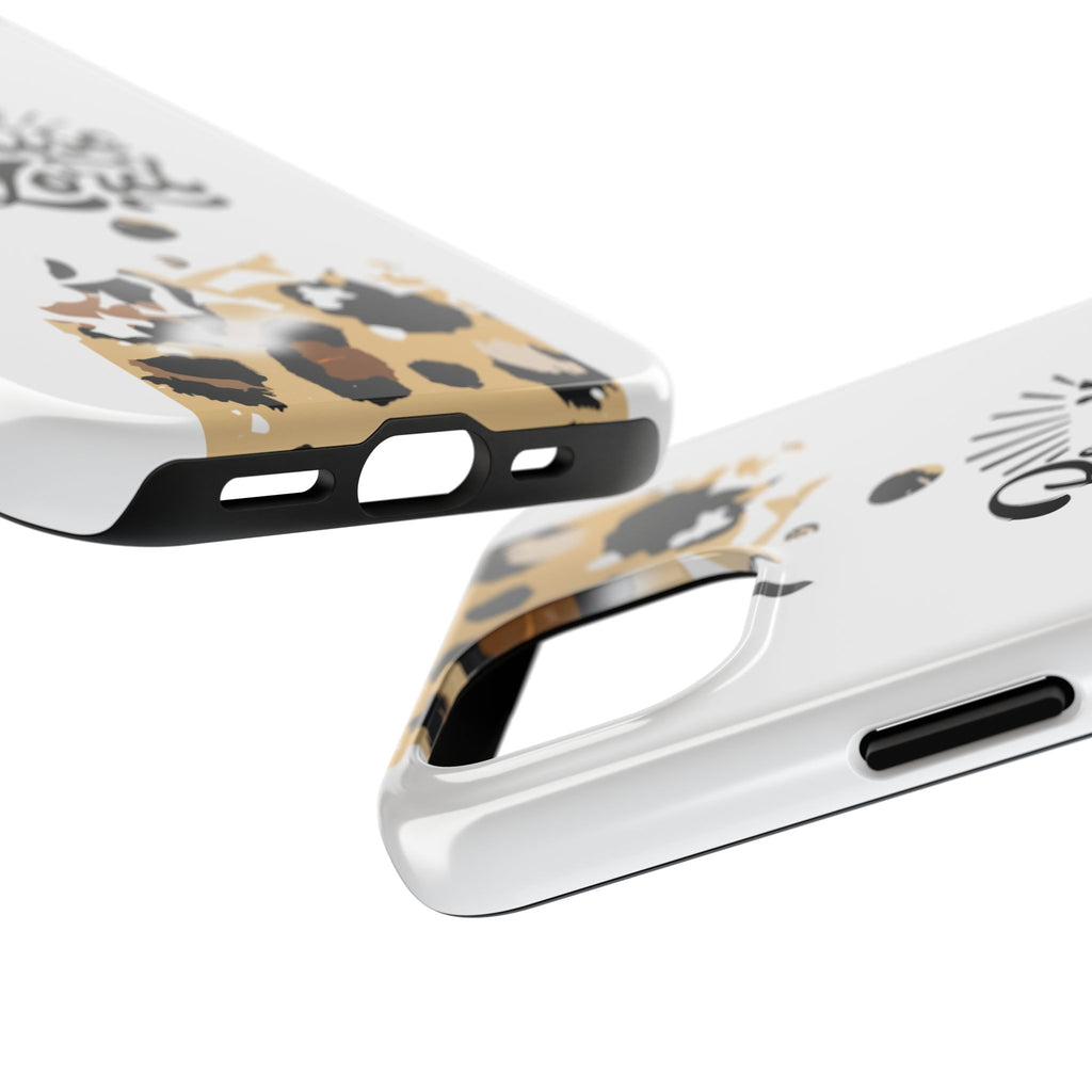 Praise the Lord Leopard Tough Phone Case — Christian iPhone Protection