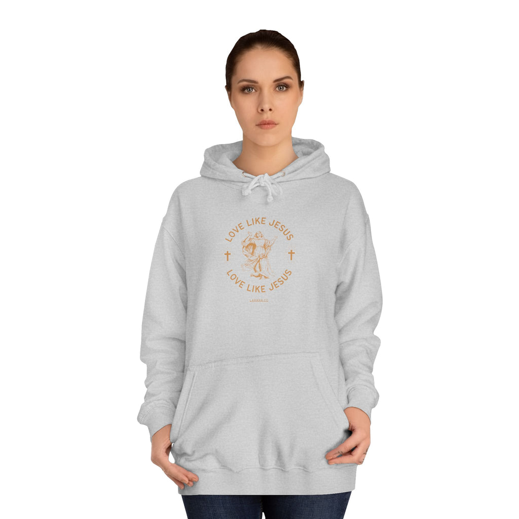 College Study Guide Hoodie — "Study Guide: Jesus" Inspirational Campus Pullover