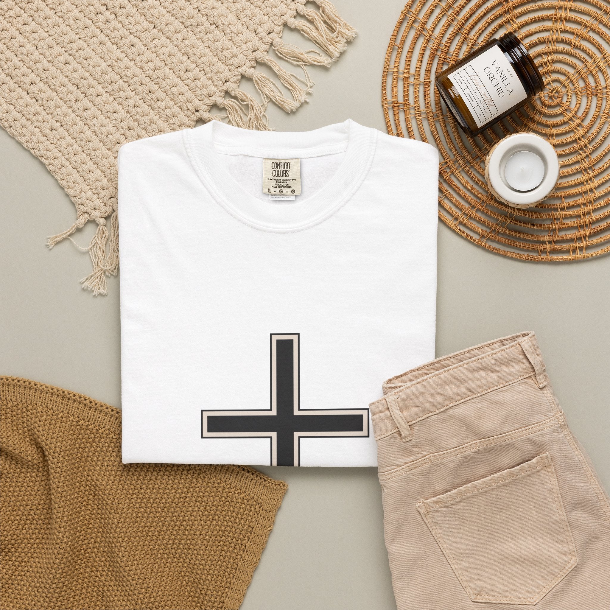 Christian Cross T-Shirt — "Do It For Jesus" Faith Graphic Tee