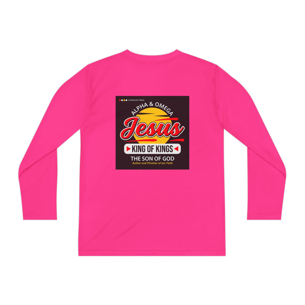 Youth Jesus Long Sleeve Tee — "King of Kings" Christian Shirt