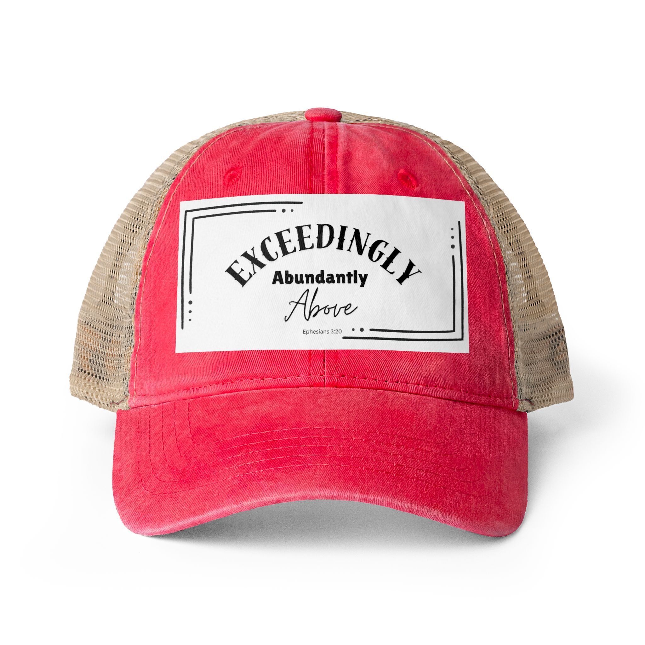 Women's Washed Mesh-Back Cap