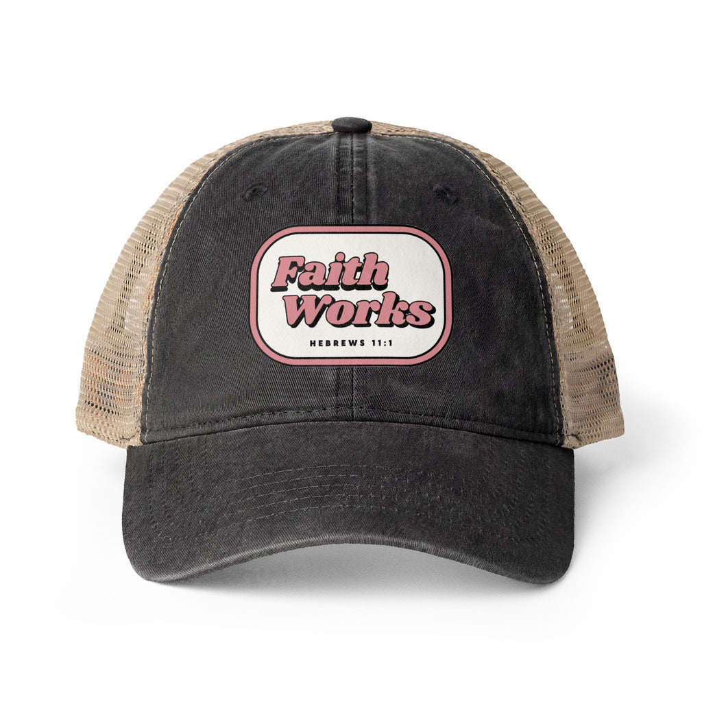 Women's Washed Mesh-Back Cap