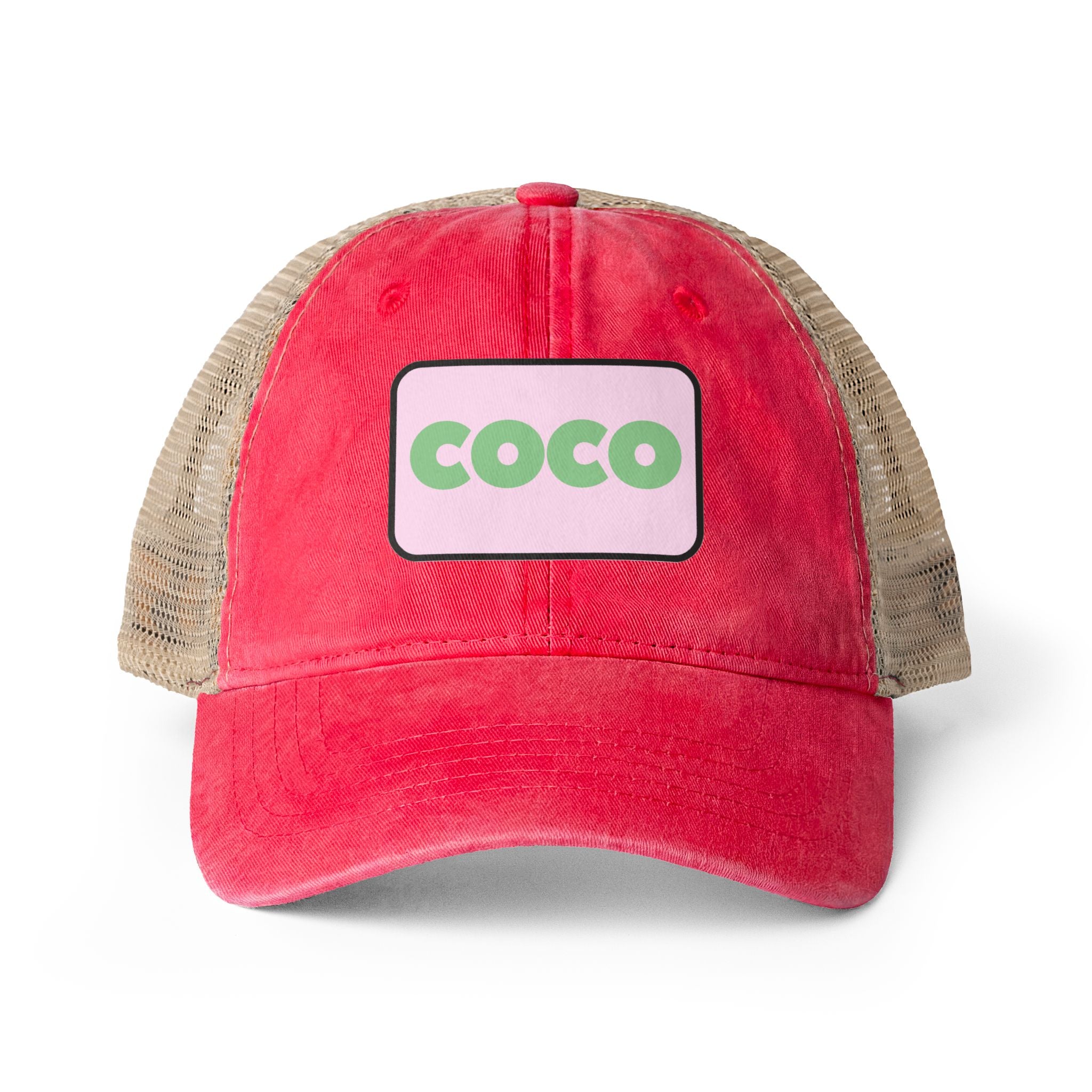 Women's Washed Mesh-Back Cap