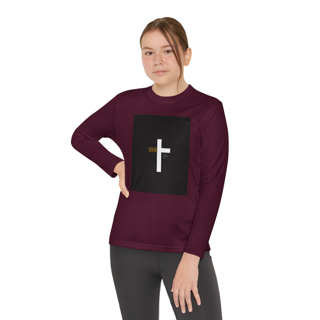 Youth Jesus Long Sleeve Tee — "King of Kings" Christian Shirt